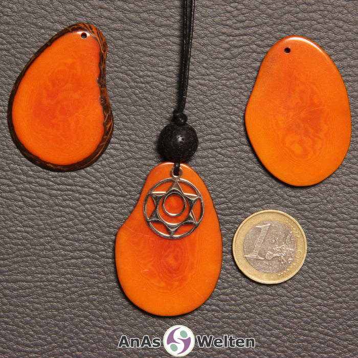 2. Chakra (Sakralchakra) Symbol Kette orange