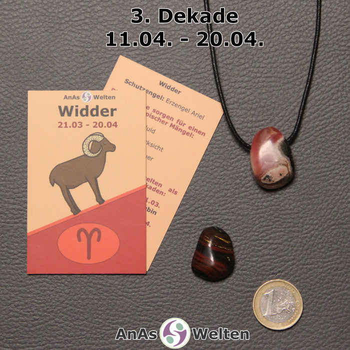 Sternzeichen Steine Set Widder